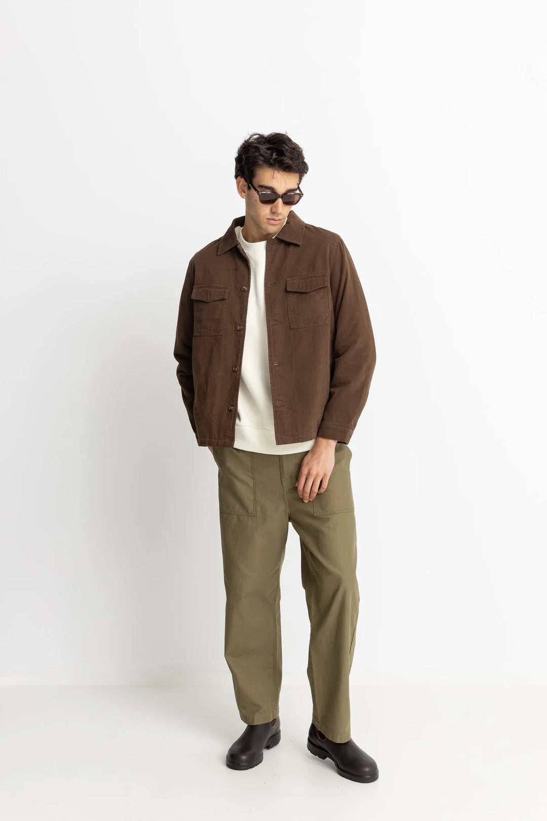 Chocolate Insulated Overshirt