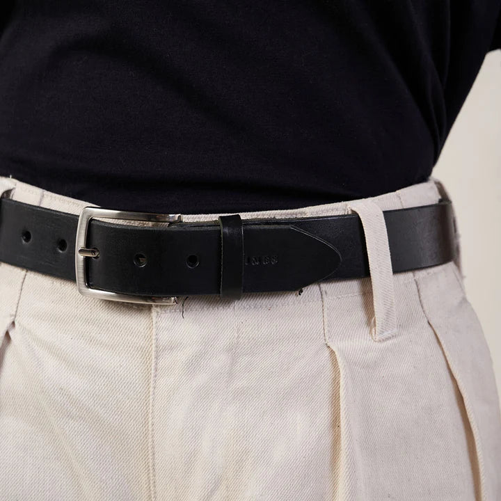 Leather Belt 2 - Black