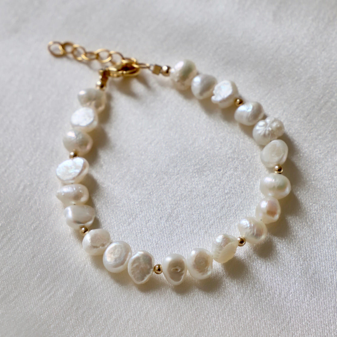 Kailani Bracelet - Gold / Pearl