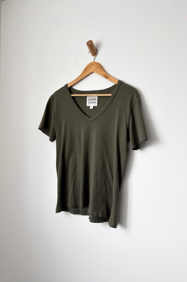 La Via Tee - Olive Green