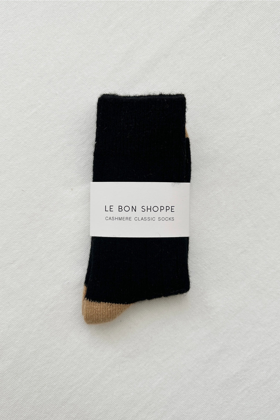 Classic Cashmere Socks - Black