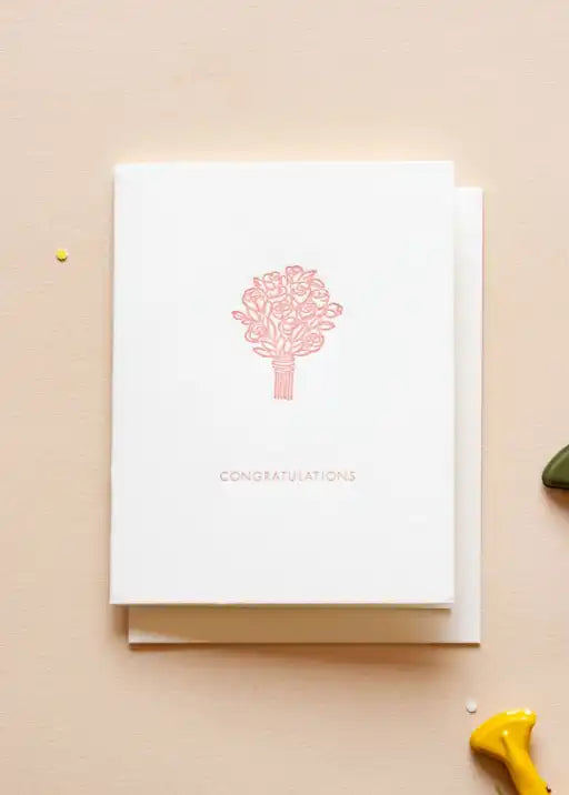 Congratulations Bouquet Card