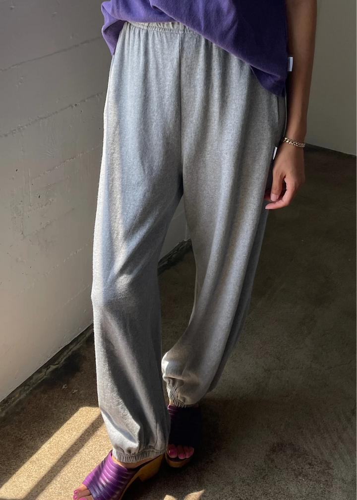 Balloon Pants - Heather Grey