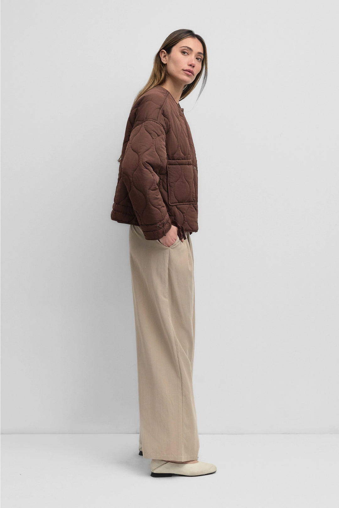 Kara Jacket - Chestnut