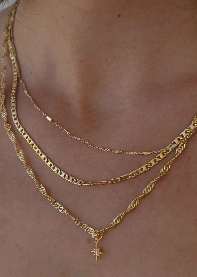 Janelle Necklace - Gold