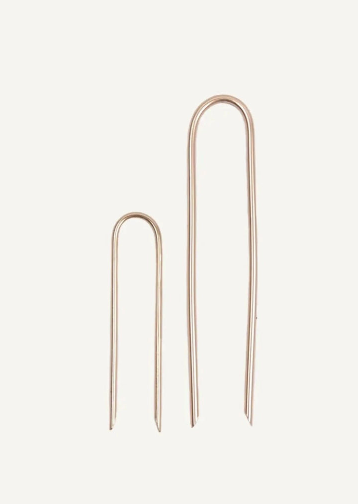 Brass Hair Pin - Short