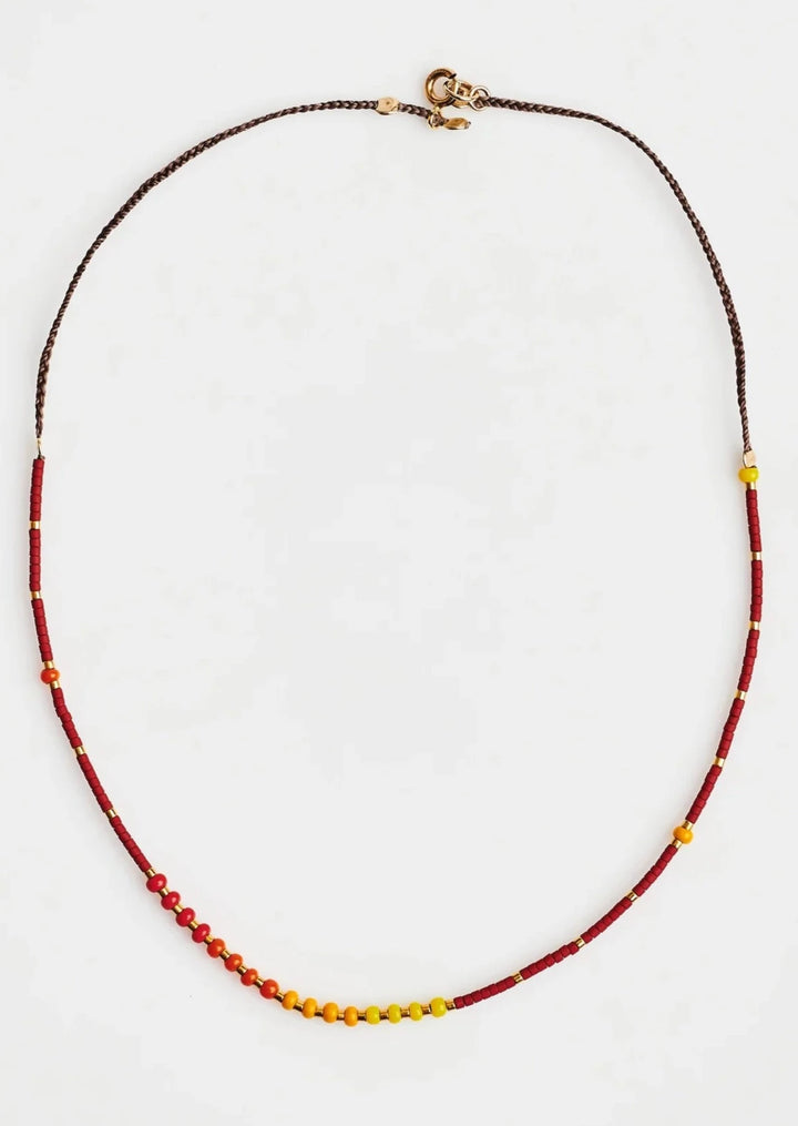 Autumn Necklace - Red