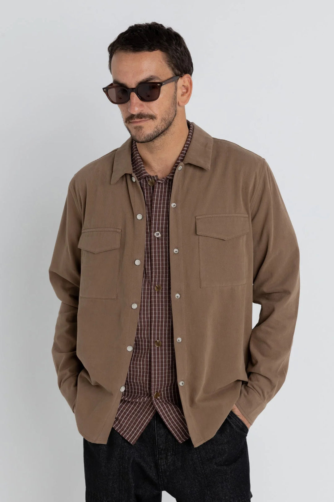 Purpose L/S Overshirt - Incense