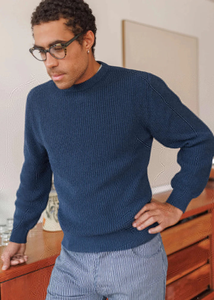 Bay Sweater - Indigo