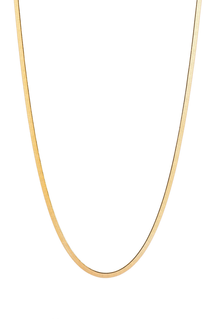 Herringbone Chain - Gold