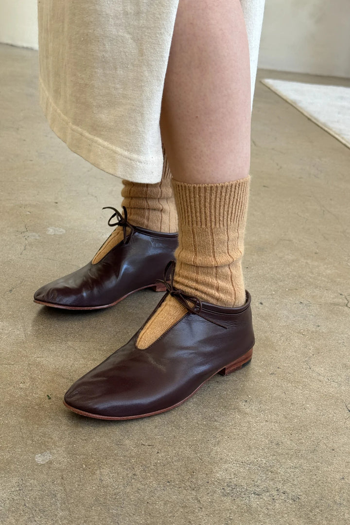 Classic Cashmere Socks - Camel