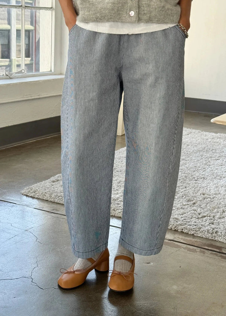 Arc Pants - Blue Stripe