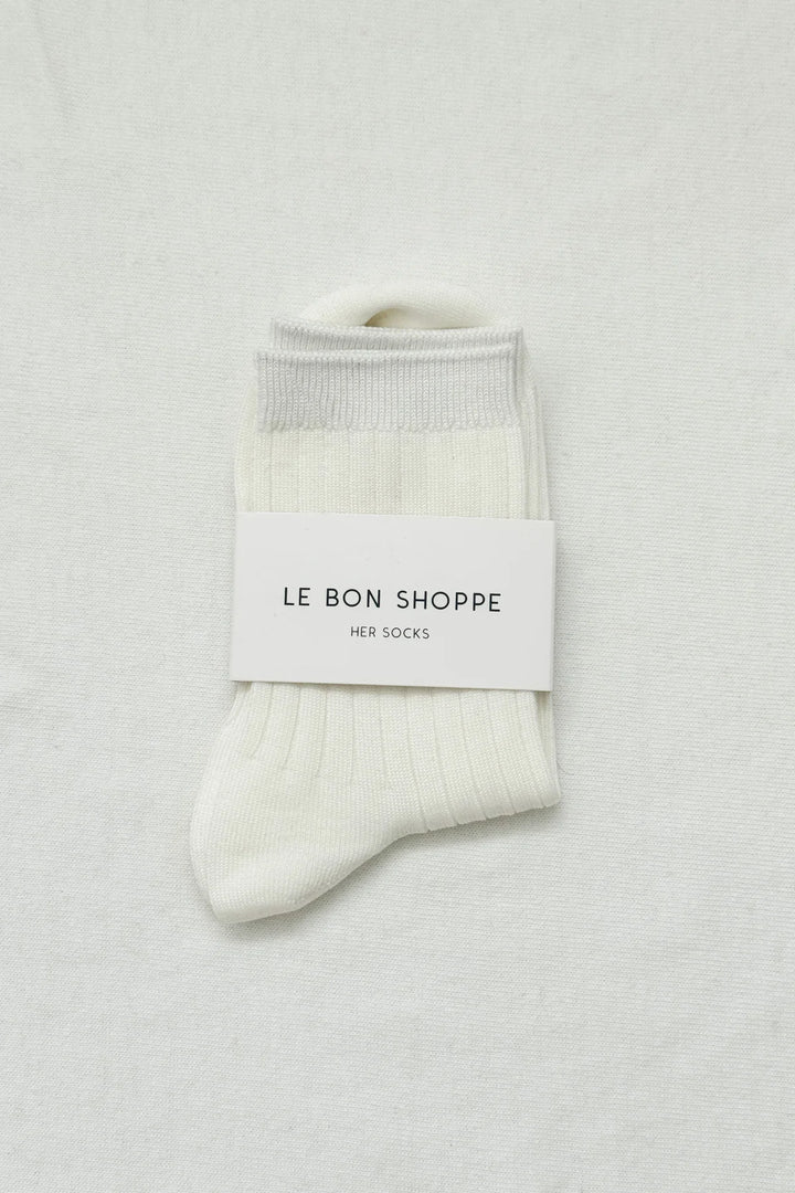 Her Socks - Classic White