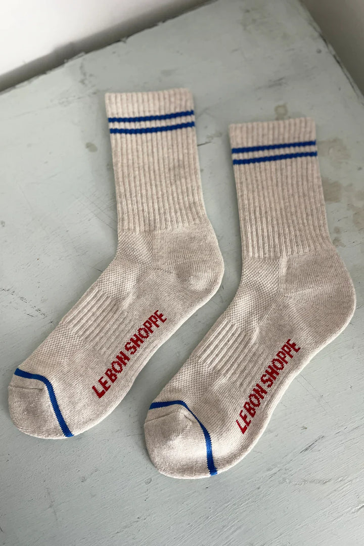 Boyfriend Socks - Ice