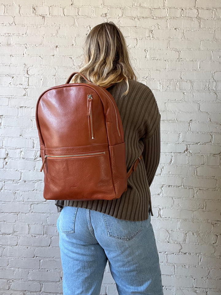 Moto Backpack - Tobacco