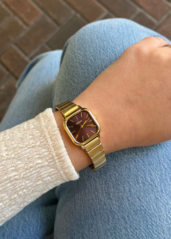 Esther Watch - Gold / Brown