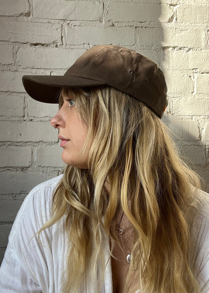 Laurel 5 Panel Cap - Brown Twill