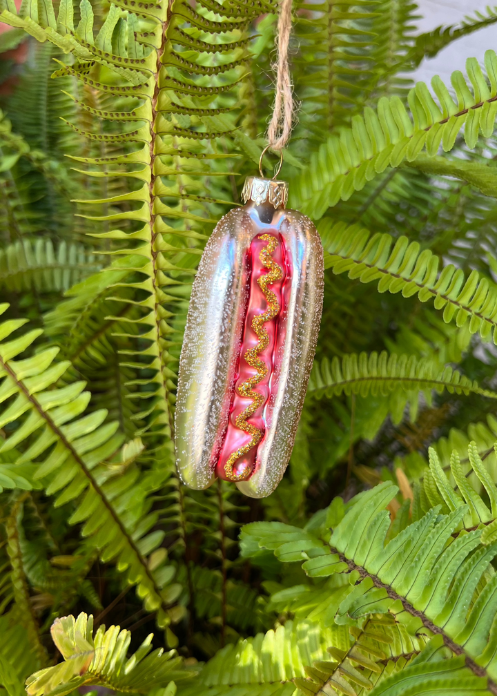 Hot Dog Ornament