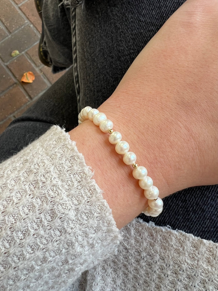 Kailani Bracelet - Gold / Pearl