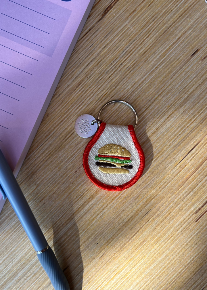 Patch Keychain - Burger