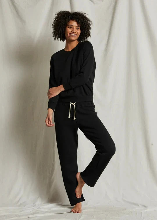 Collins Straight Leg Sweatpants - True Black