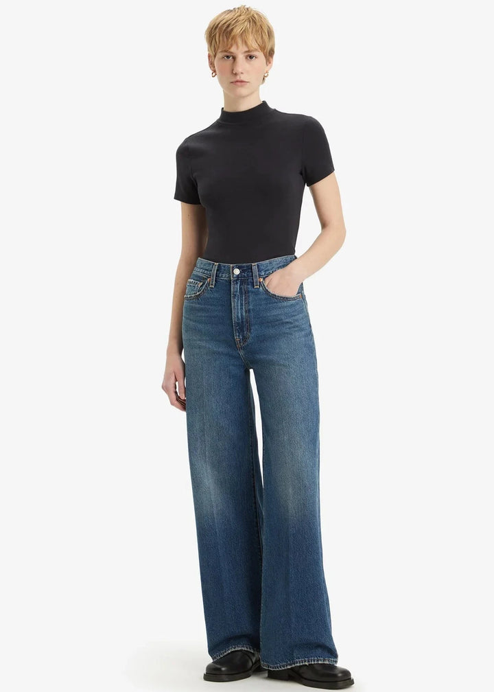 Ribcage Wide Leg Jeans - Polar Perimiter