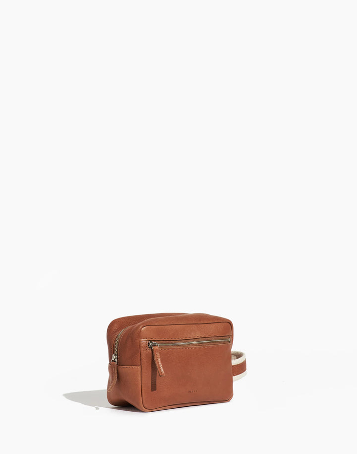 Niceto Toiletry Bag - Tobacco