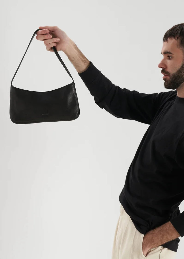 Pat Shoulder Bag - Black