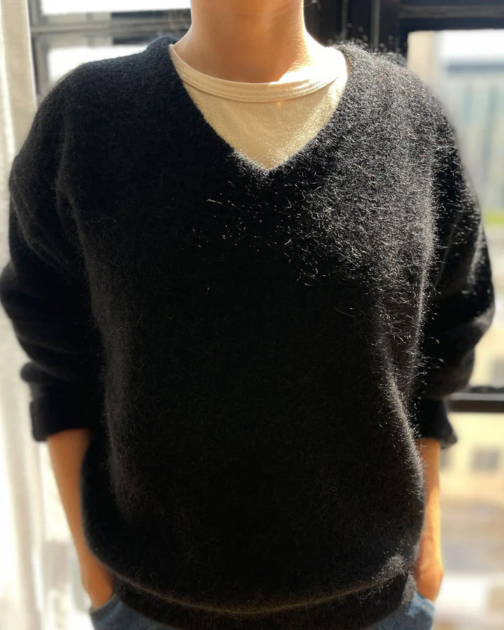 James Mohair Sweater - Black