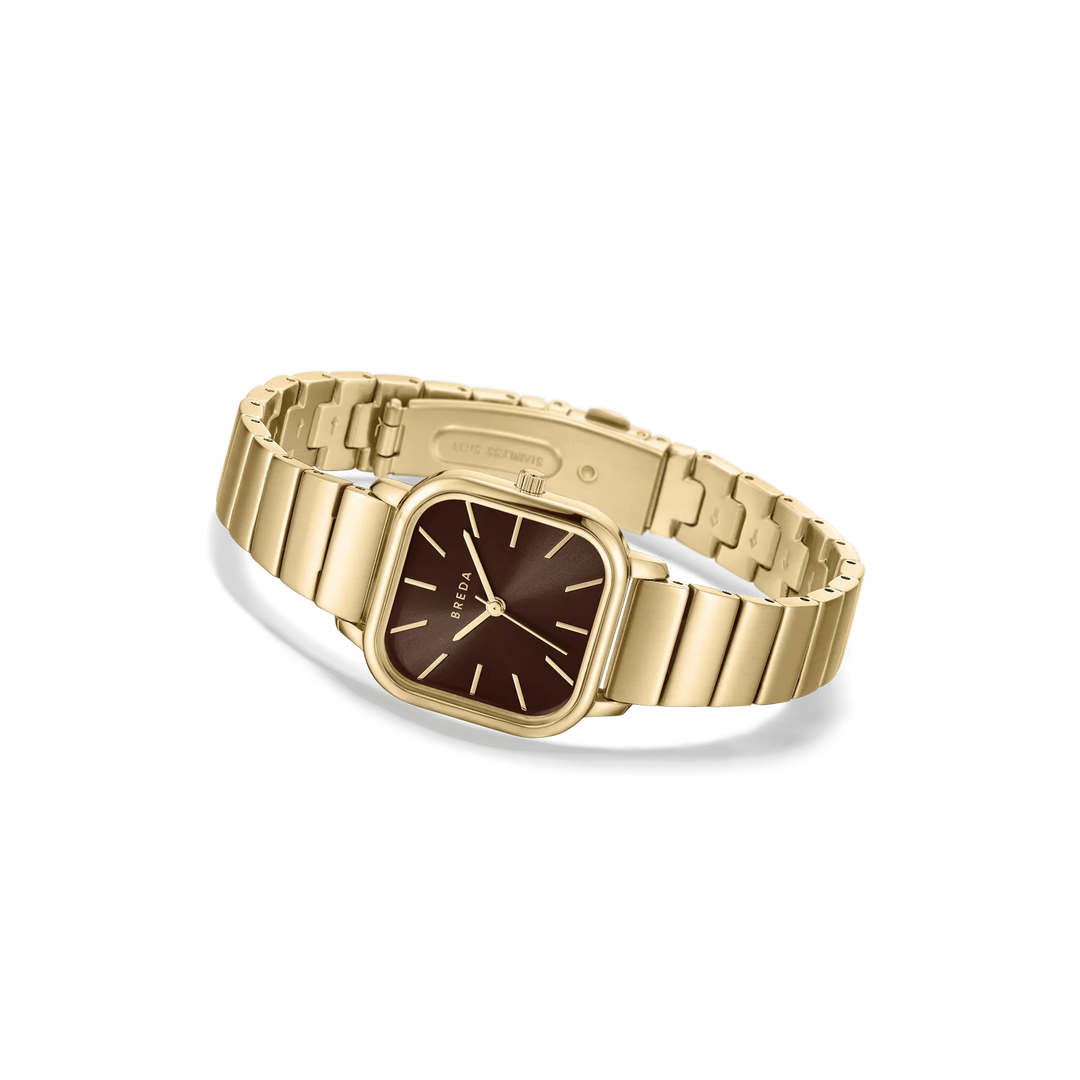 Esther Watch - Gold / Brown