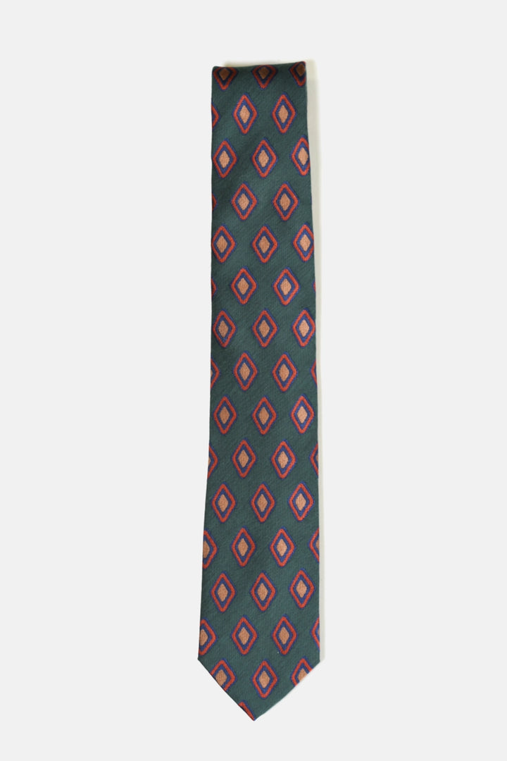 Necktie - Green Diamond