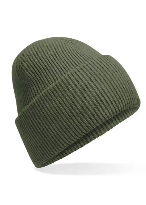 Beechfield Cuffed Beanie - Olive Green