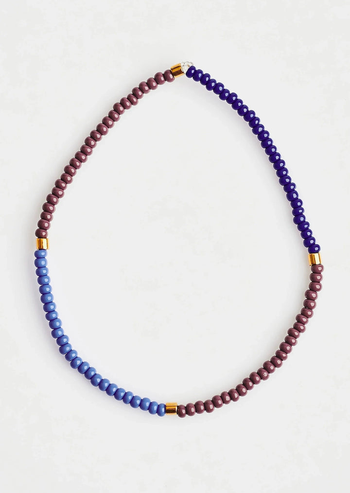 Holiday Anklet - Blue / Mauve