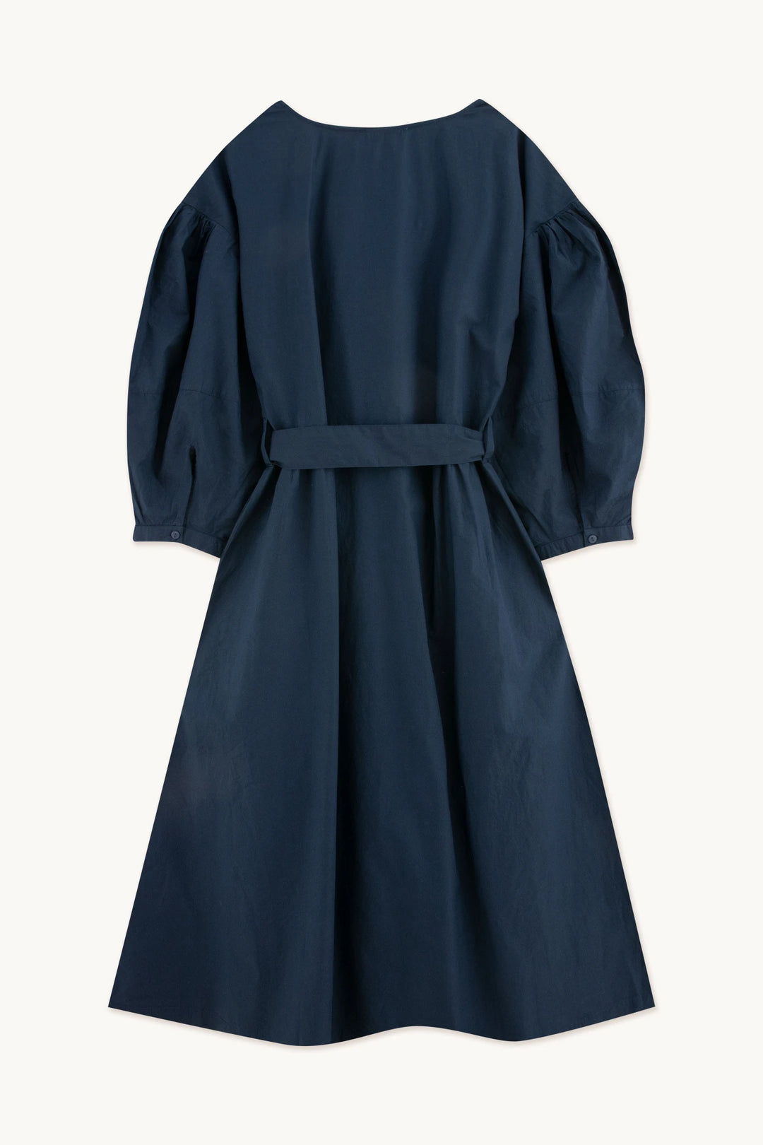 Button Dress - Navy